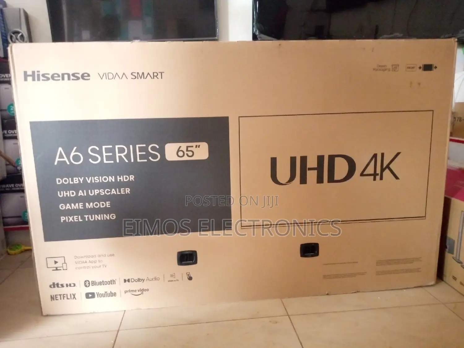 65 Inches Hisense Smart Uhd Smart TVS