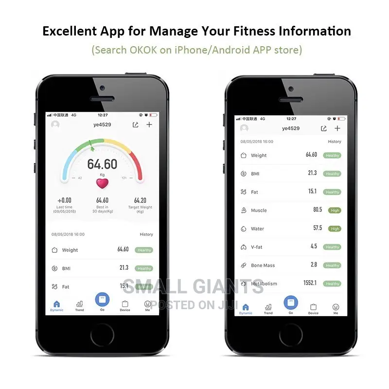 Bluetooth Bathroom Scale