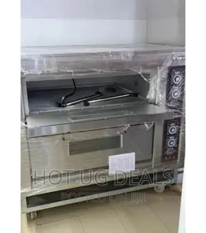 Yearman 2 Commercial Electric Baking Oven With 4 Trays- Deck