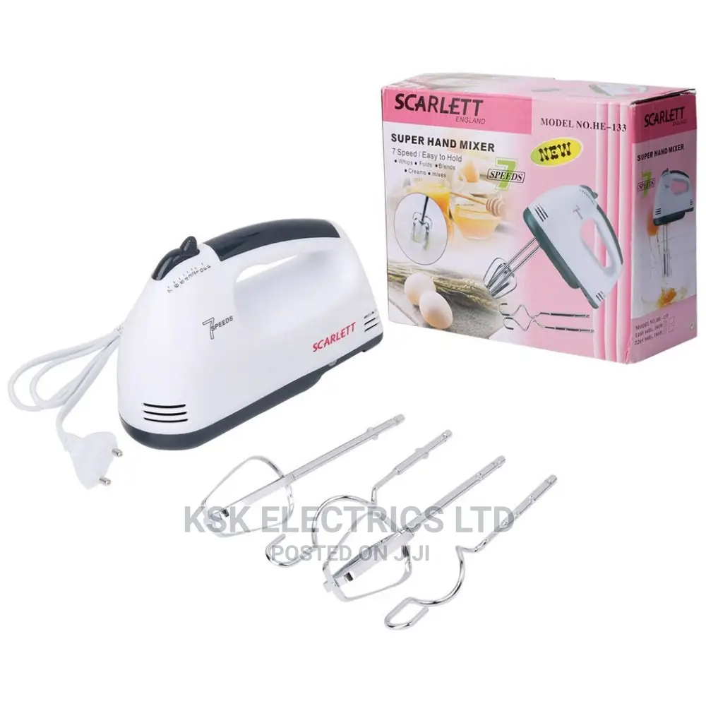 Scarlett, Super Hand Mixer Model HE-133