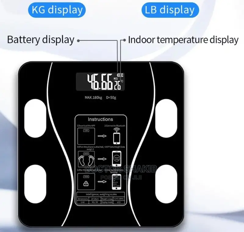 Bluetooth Bathroom Scale