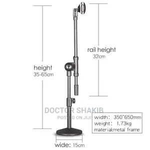 Universal Desk Microphone Stand