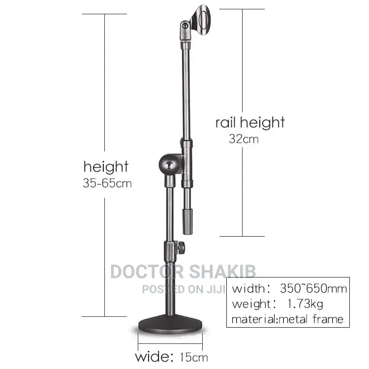 Universal Desk Microphone Stand