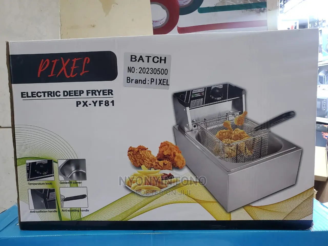 Pixel Electric Deep Fryer