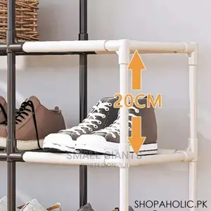Multifunction 4 Layer Shoe Rack Organizer