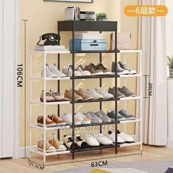 Multifunction 4 Layer Shoe Rack Organizer