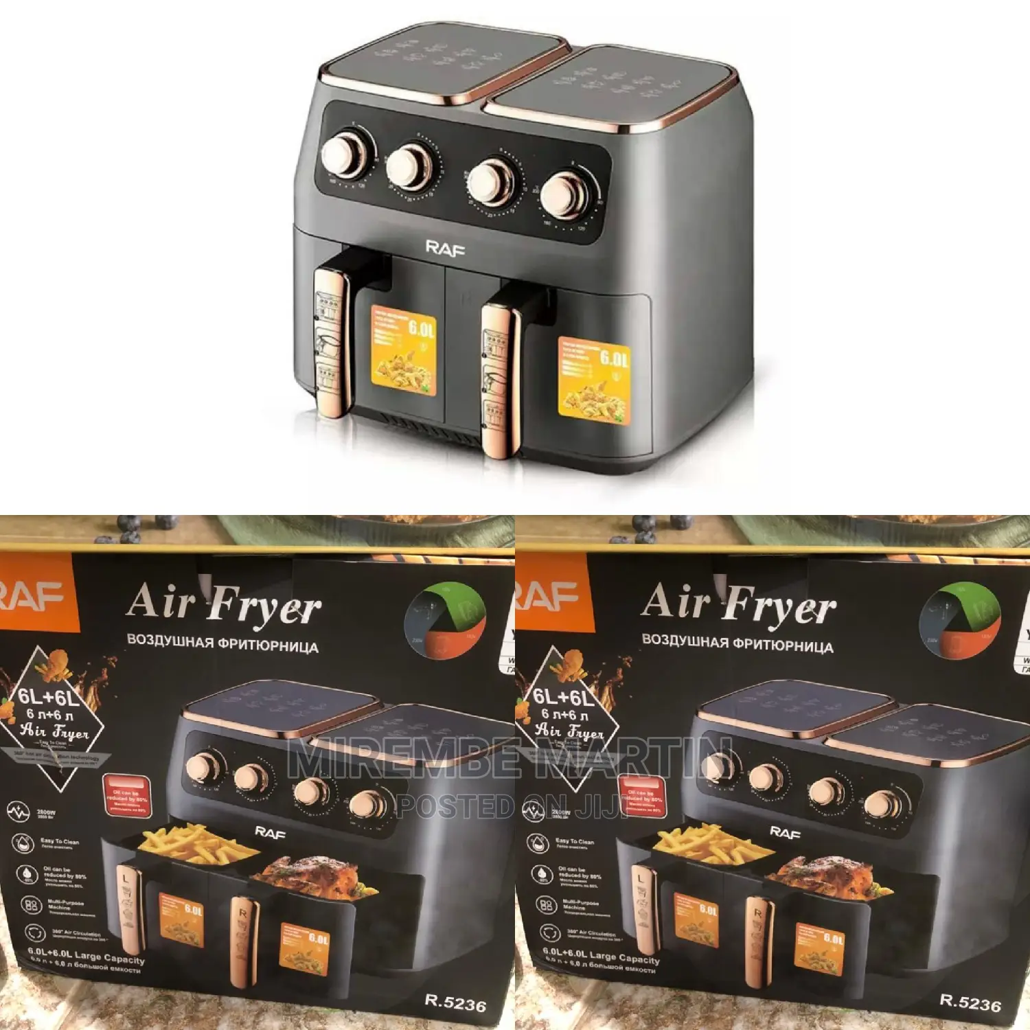 Double Air Fryer