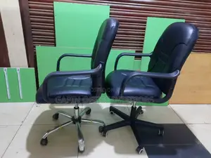 Short Back Office Chairs, 2 Pieces