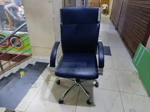 Long Back Leathered Office Chair