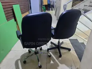 Short Back Office Chairs, 2 Pieces