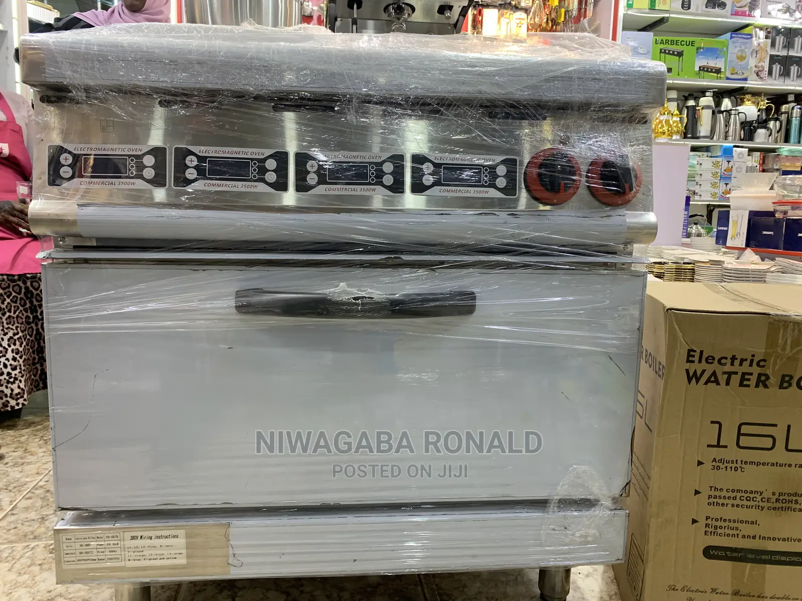 High Quality 4 Plate Induction Oven Cooker