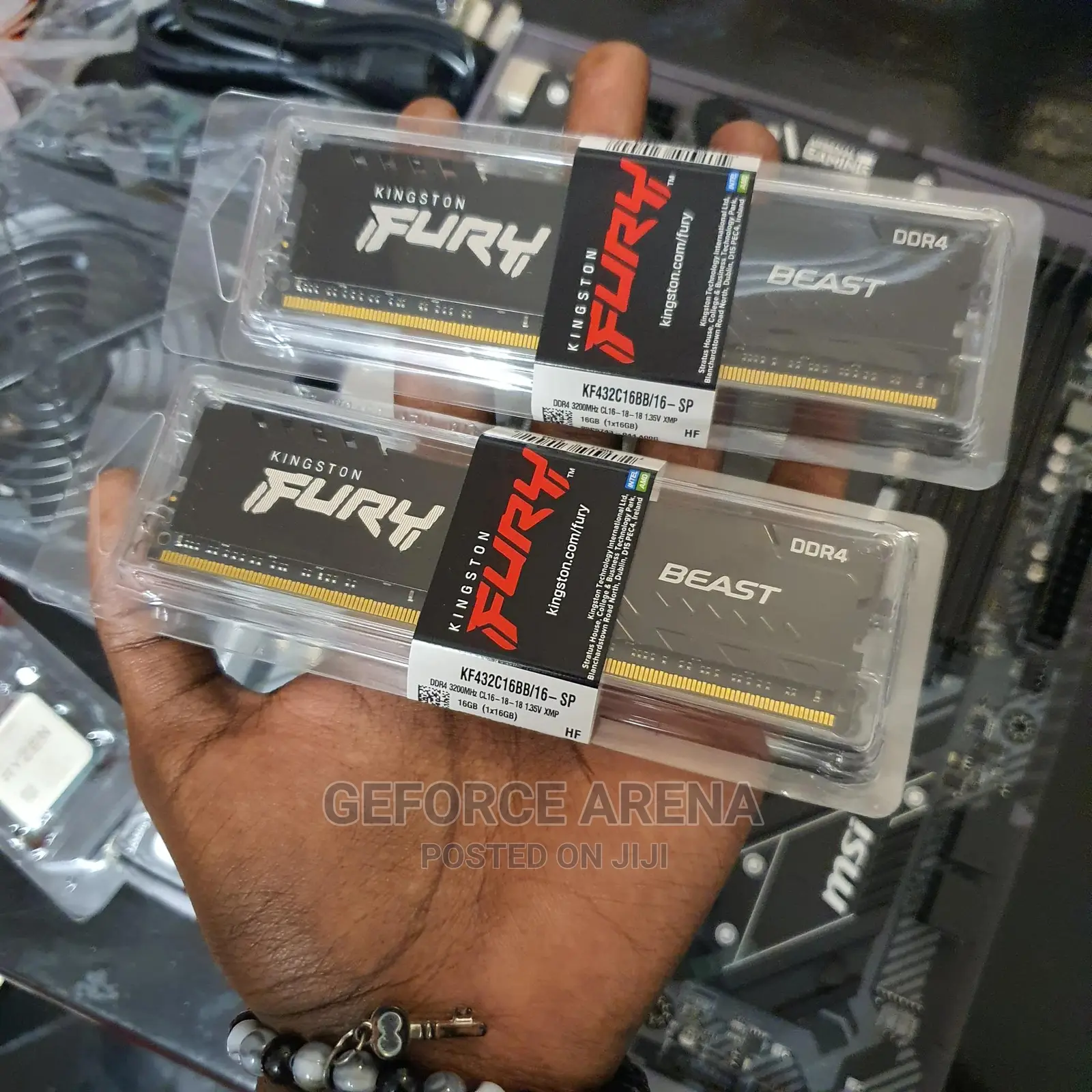 Hyperx Fury RGB Ddr3 Ddr4 RAM - Intel AMD