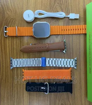 Digital Smart Watch With 5 Replacement Straps- Multicolour