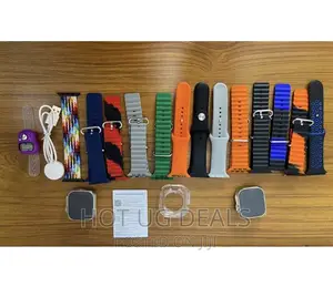 Atouch WT8 Ultra Max Smart Watch (12 Straps) - Orange