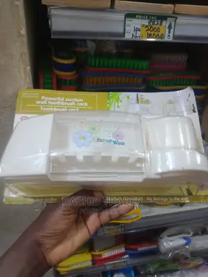 Wall Mount Saction Tooth Brush Rack