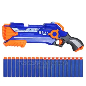BLAZE STORM Multicolor 4 Barrel Soft Bullet Gun for Kids
