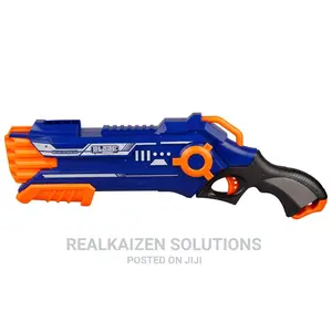 BLAZE STORM Multicolor 4 Barrel Soft Bullet Gun for Kids