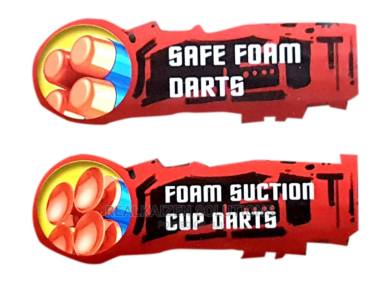 BLAZE STORM Multicolor 4 Barrel Soft Bullet Gun for Kids