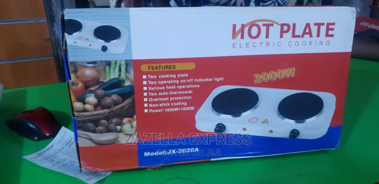 HOTPLATE Double Electric Hotplates || 2000w || JX-2020A.