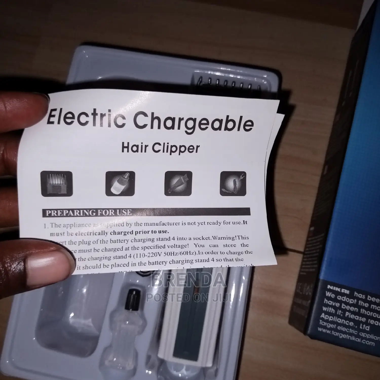 Brand New Professional Electric Chargeable Hair Trimmer