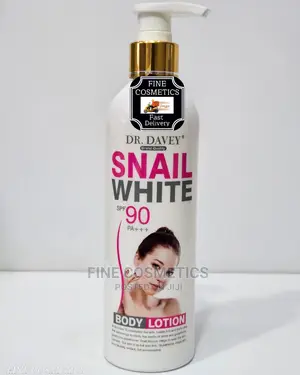 Dr Davey Snail White Body Lotion With SPF90 Sunscreen.
