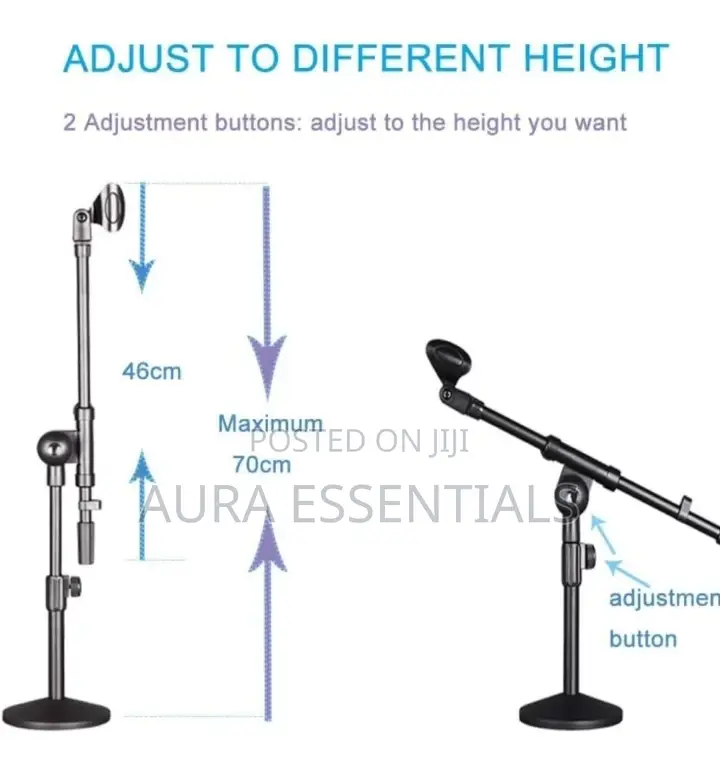 Universal Desk Microphone Stand