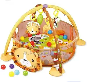 3 in 1 Baby Play Mat Kids Rug Educational Puzzle Carpet Lion