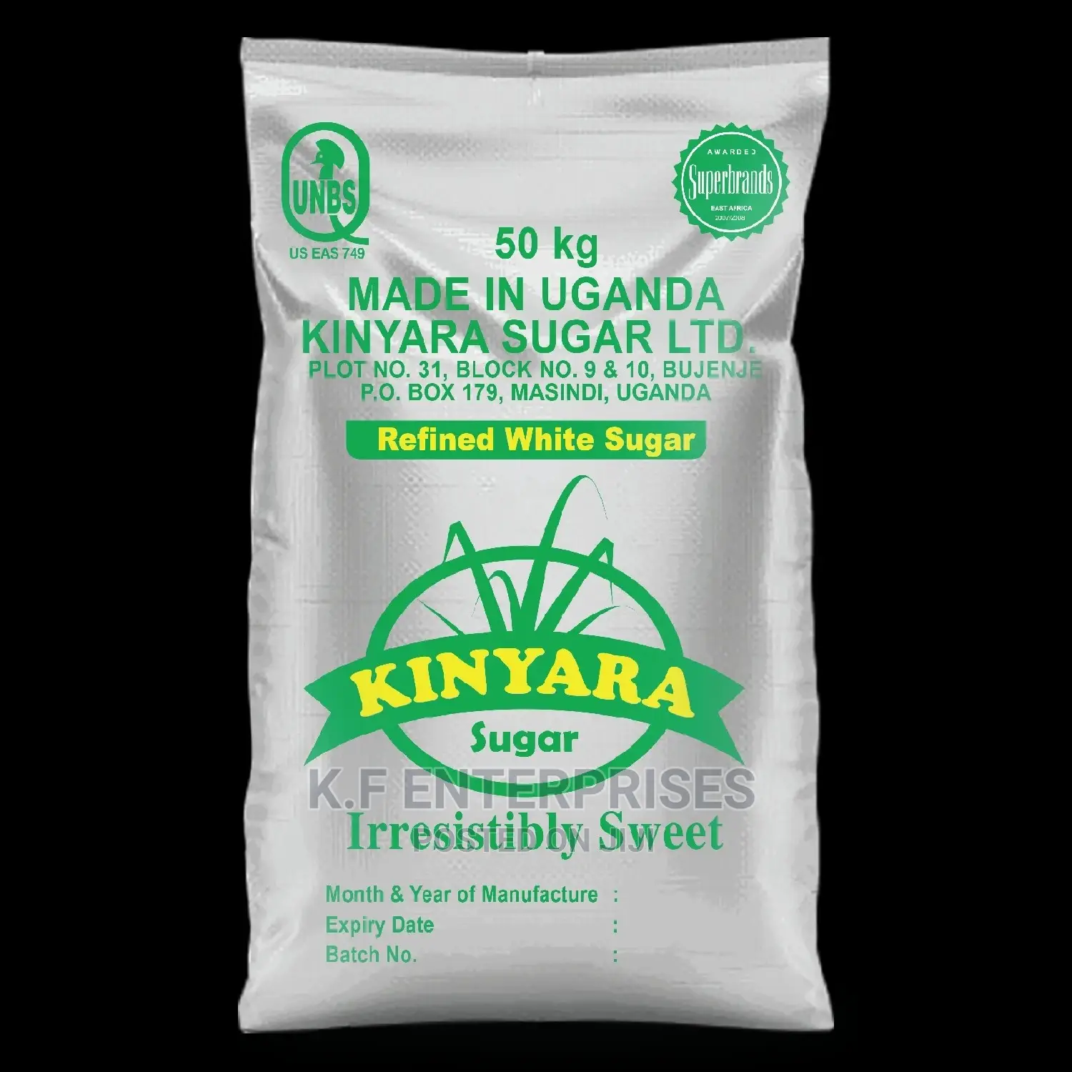 Kinyara White Sugar