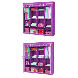 4 Column Portable Wardrobe