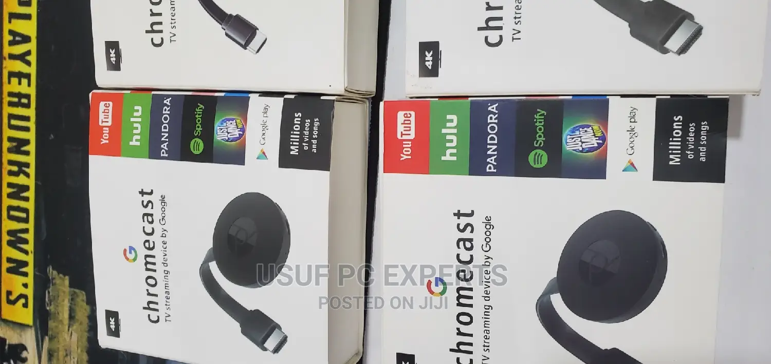 Chrome Cast for Phones via Wireless on Tv