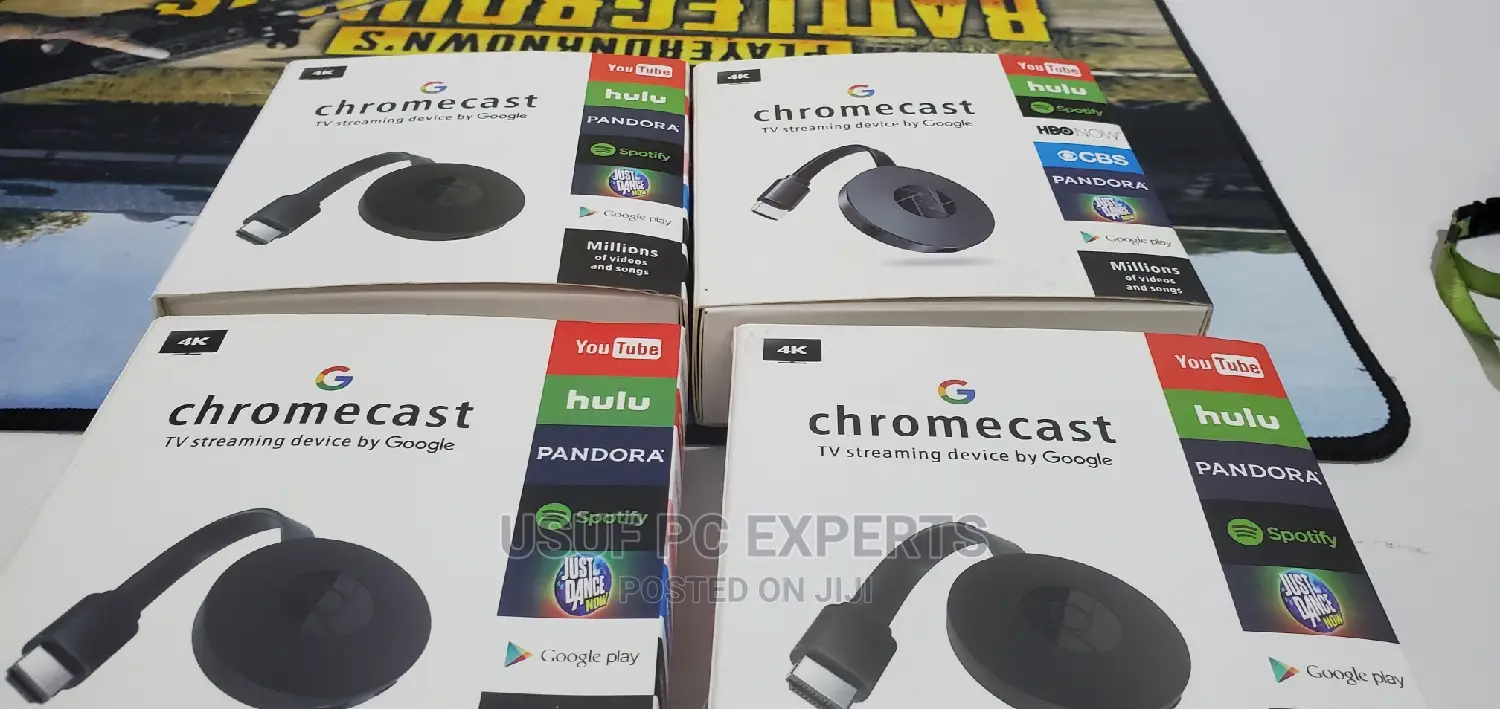 Chrome Cast for Phones via Wireless on Tv