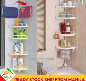 4 Layer Multicorner Shelf Bathroom Rack Organizer