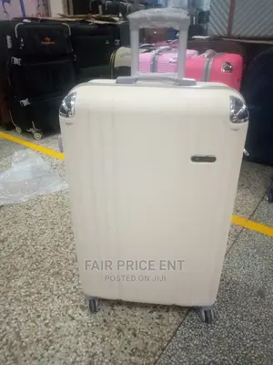 Classy Plastic Suitcase.Large.( Gold)