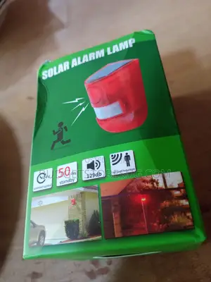 Battery Solar Powered Wireless Alarm