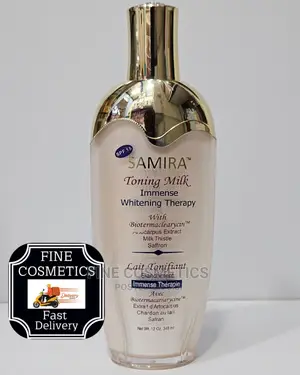 SAMIRA Toning Body Milk Lotion Immense Whitening Therapy.