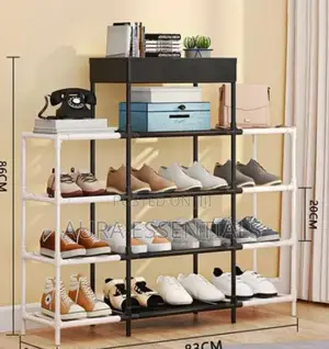 Multifunctional 4 Layer Shoe Rack Organizer