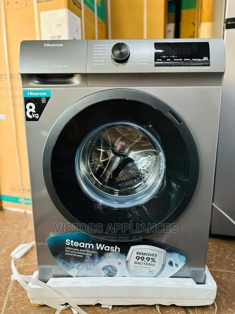 8kg Hisense Frontloader Washing Machine