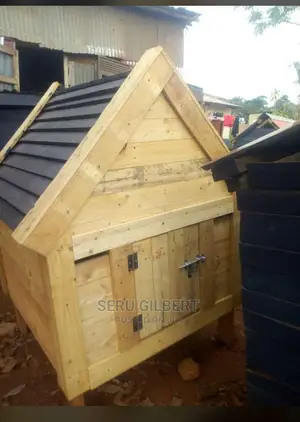 Box Door Wooden Dog House