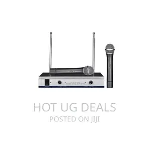 Dh-744 Max Dual Professional Wireless Microphone - Black