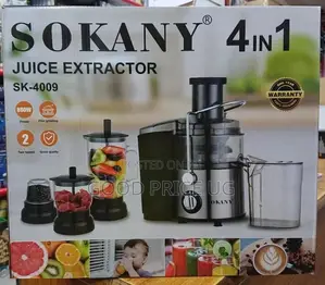 Sokany 4 in 1 Juice Extractor