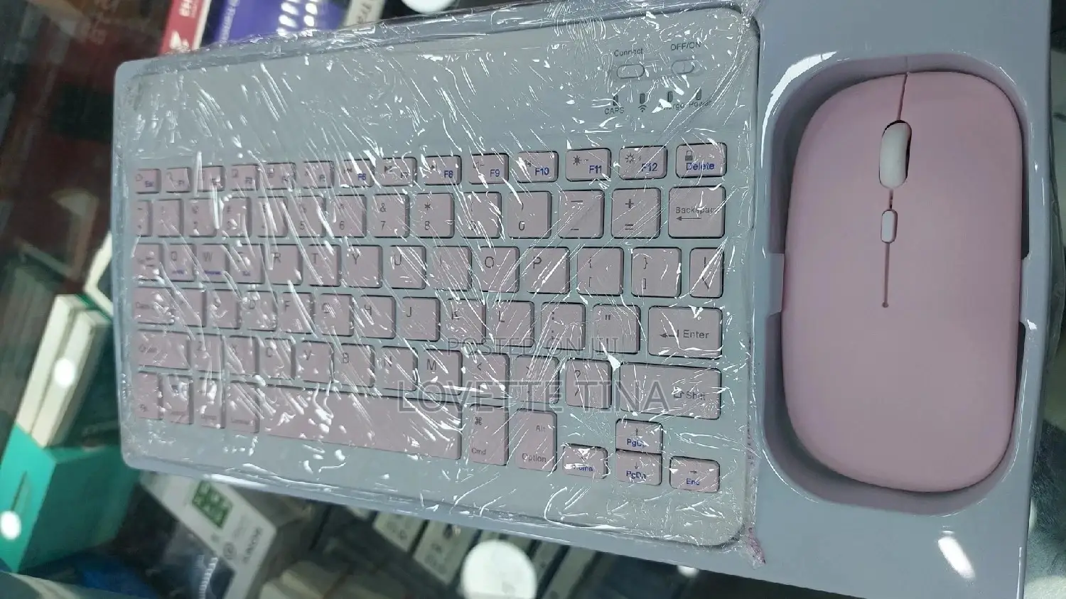 Bluetooth Wireless Rechargeable Keyboard and Mouse