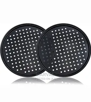 12inch /30.4cm Non Sticky Porous Pizza Pan( Apair)