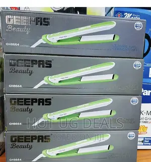 Ceramic Geepas Straight Hair Straighteners 35W - Green