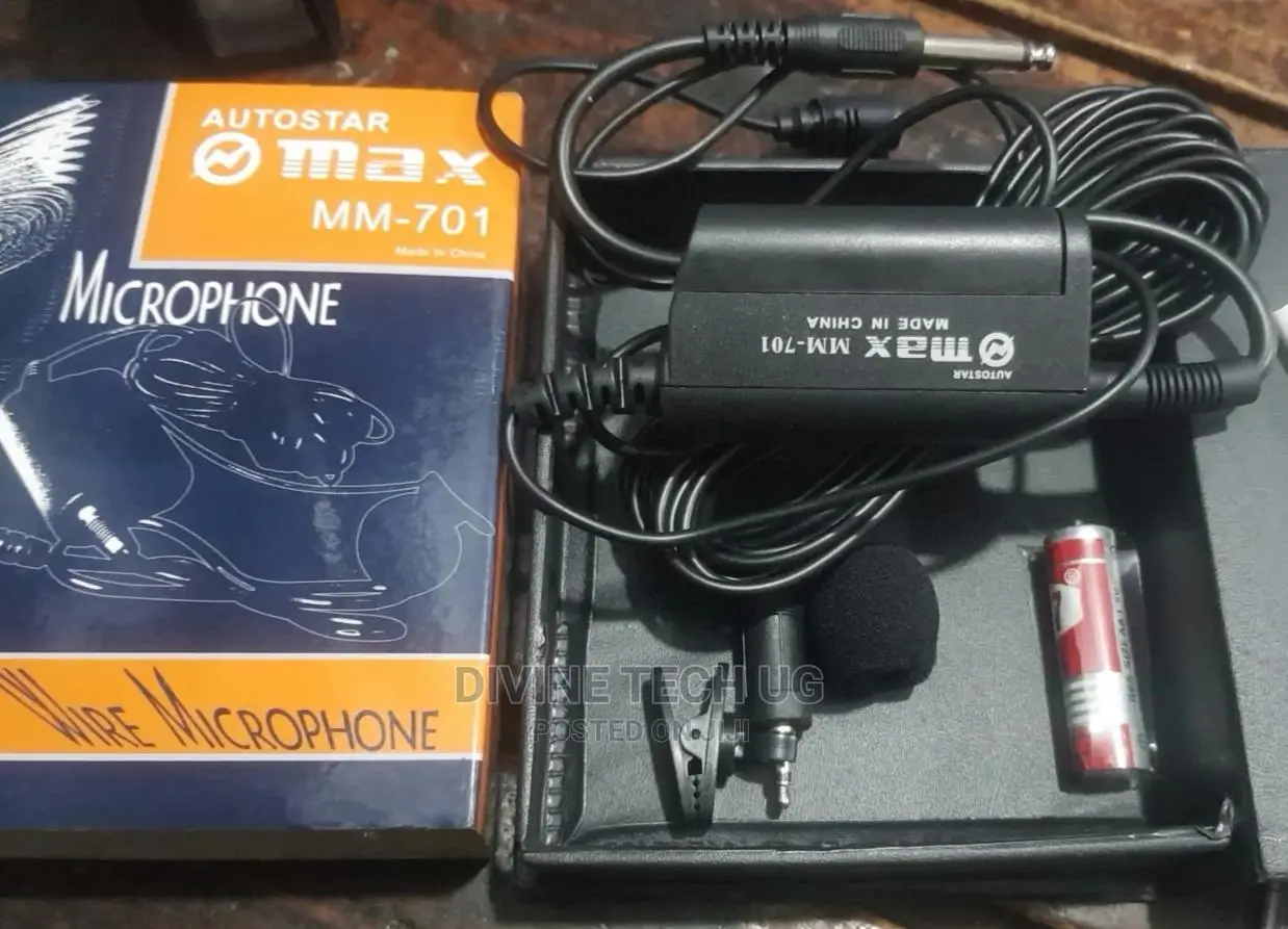 Universal Condenser Microphone With 6m Cable