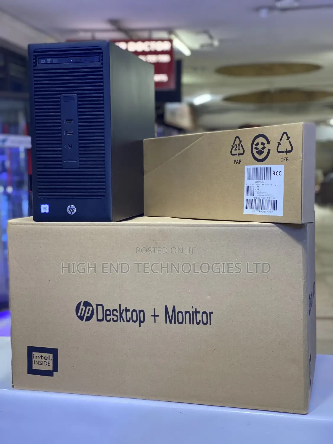 New Desktop Computer HP Pro 288 G9 6GB Intel Core I5 HDD+SSD 500GB