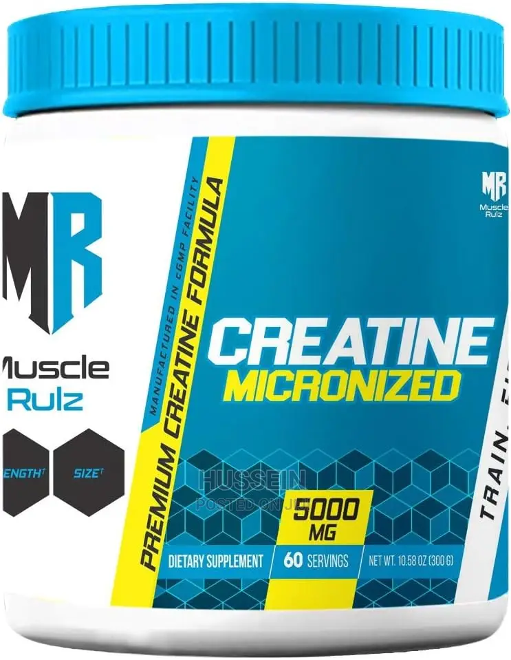 Monohydrate Creatine Supplement, 60 Serving Monohydrate