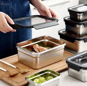 Stainless Steel Food Storage Containers 3pcs