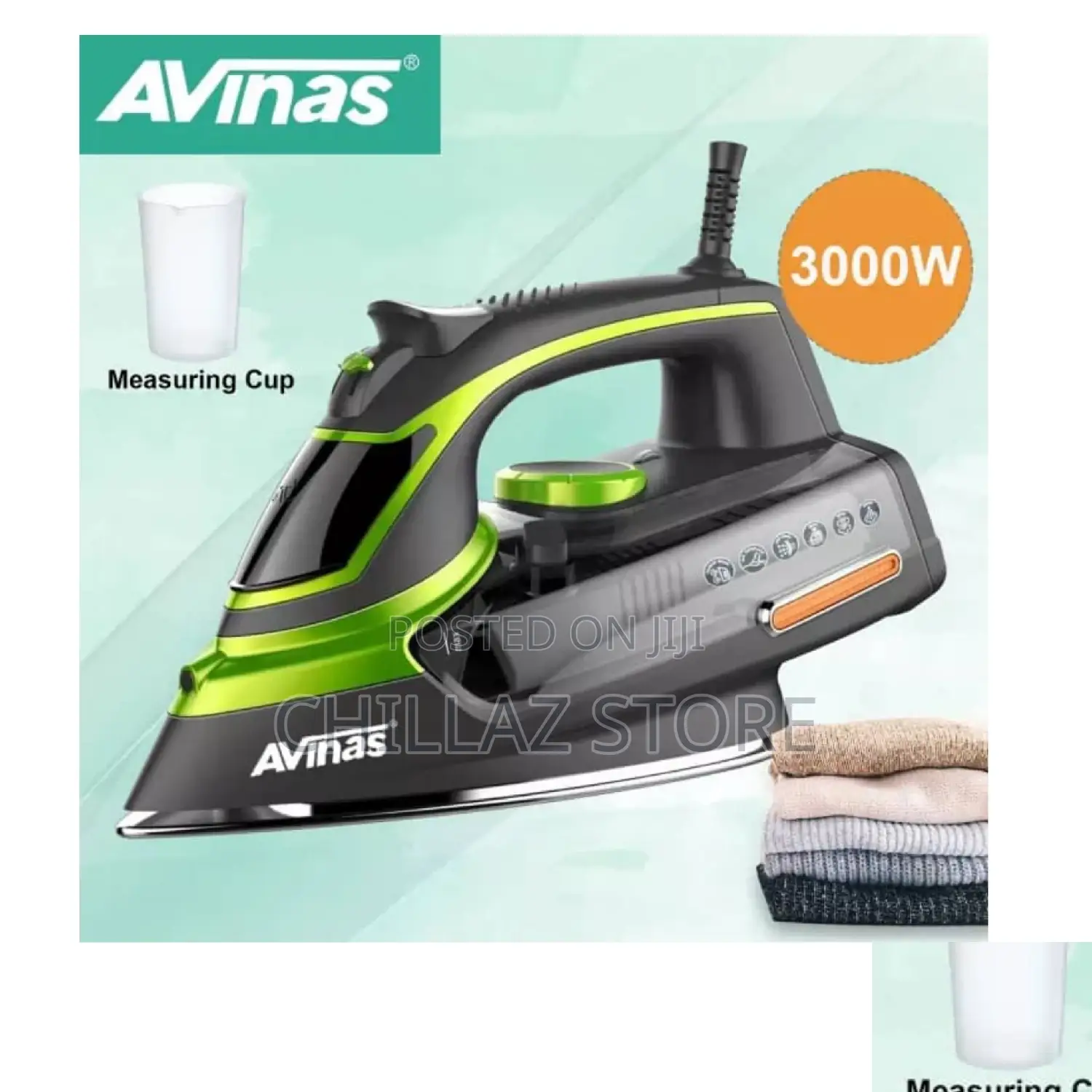 Avinas Heavy Duty Steam Iron.