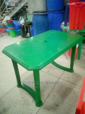 Rectangular Umbrella Table, Green