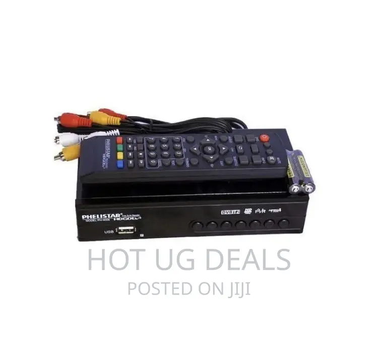 Black Ark Free to Air Decoder Multiple Channel Access -Black